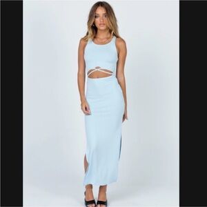 Princess Polly Vibrant Blue Elisha Midi  Dress